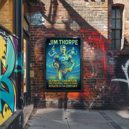 Celebrating Jim Thorpe Poster