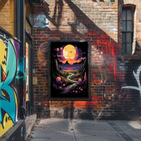 Celestial Landscape Poster