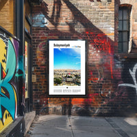 Sulaymaniyah Cityscape: Dynamic Kurdistan Travel Poster PosterGoat