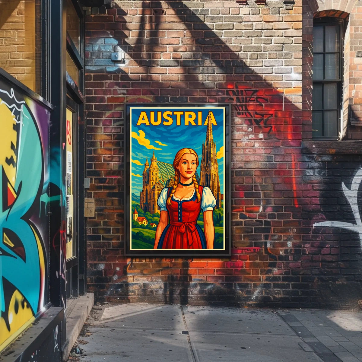 Austria Travel Poster