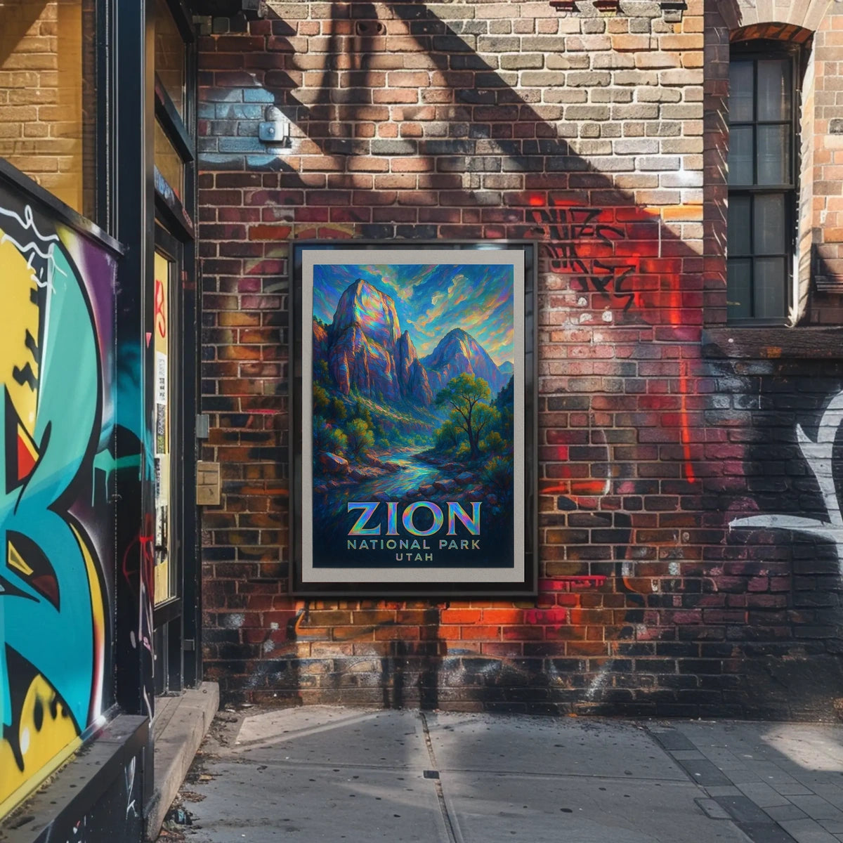 Zion National Park Poster