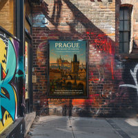 Prague The Heart of Europe Poster