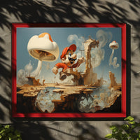 Surreal Post-Apocalyptic World Fantasy or Mythology Poster