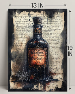 Vintage Potion Bottle Vintage Poster
