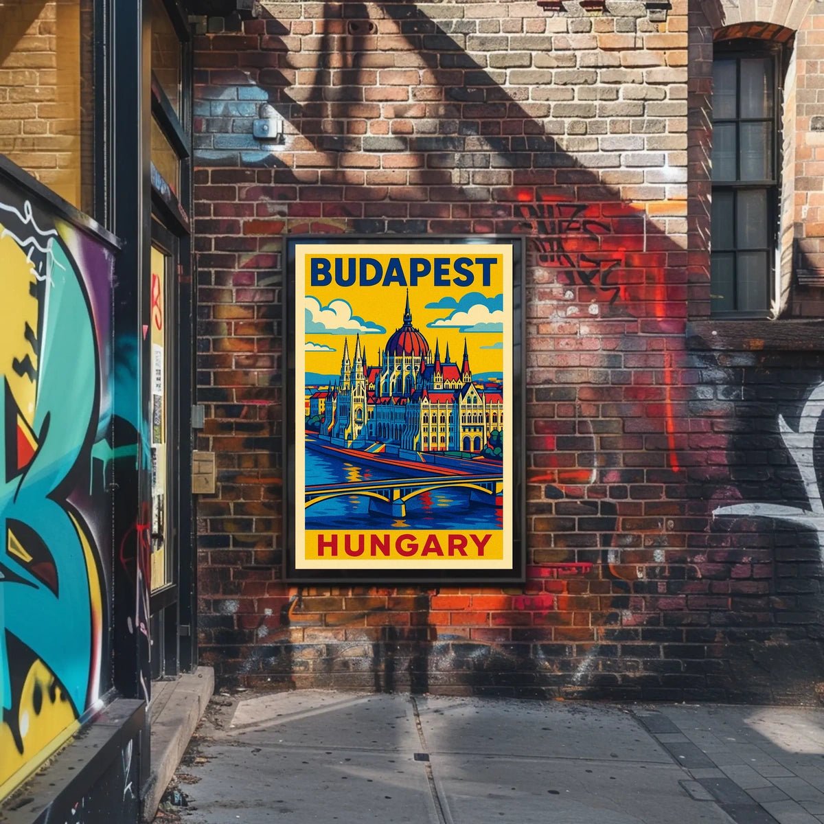 Budapest A Vibrant Tribute Poster