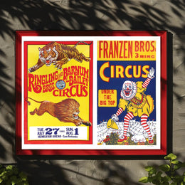Classic Circus Posters Poster