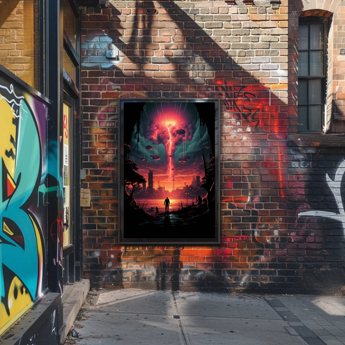 Apocalyptic Horizon Poster