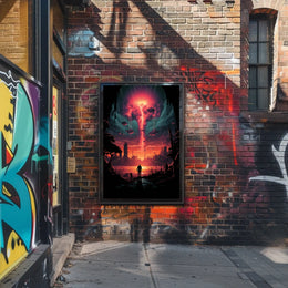 Apocalyptic Horizon Poster