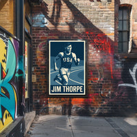 Jim Thorpe Athletic Legend Poster