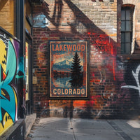 Lakewood Colorado Scenic Realism Timeless Poster