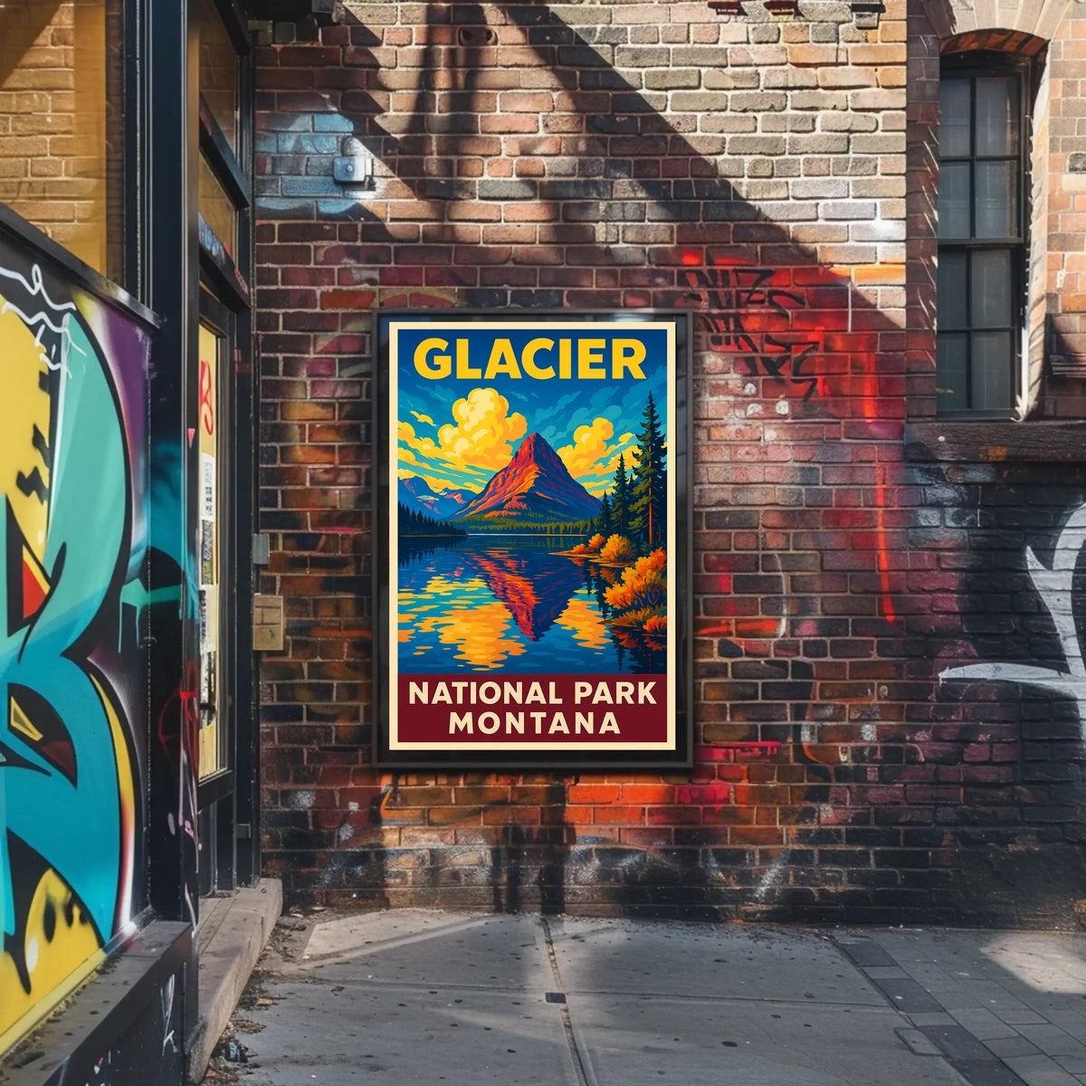 Glacier National Park Poster