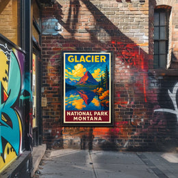 Glacier National Park Poster