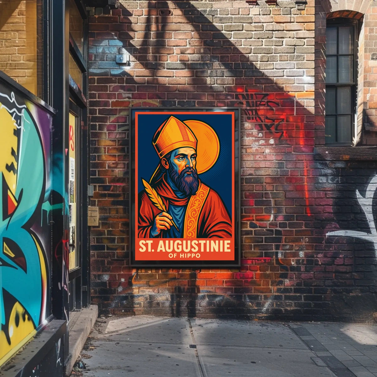 St. Augustine of Hippo Poster