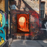 Journey Through The Arches Poster PosterGoat