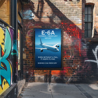 Boeing E-6A Mercury Flight Poster