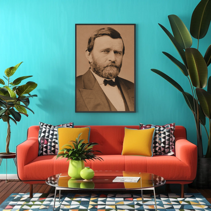 Ulysses S. Grant 18th President Sepia Photo