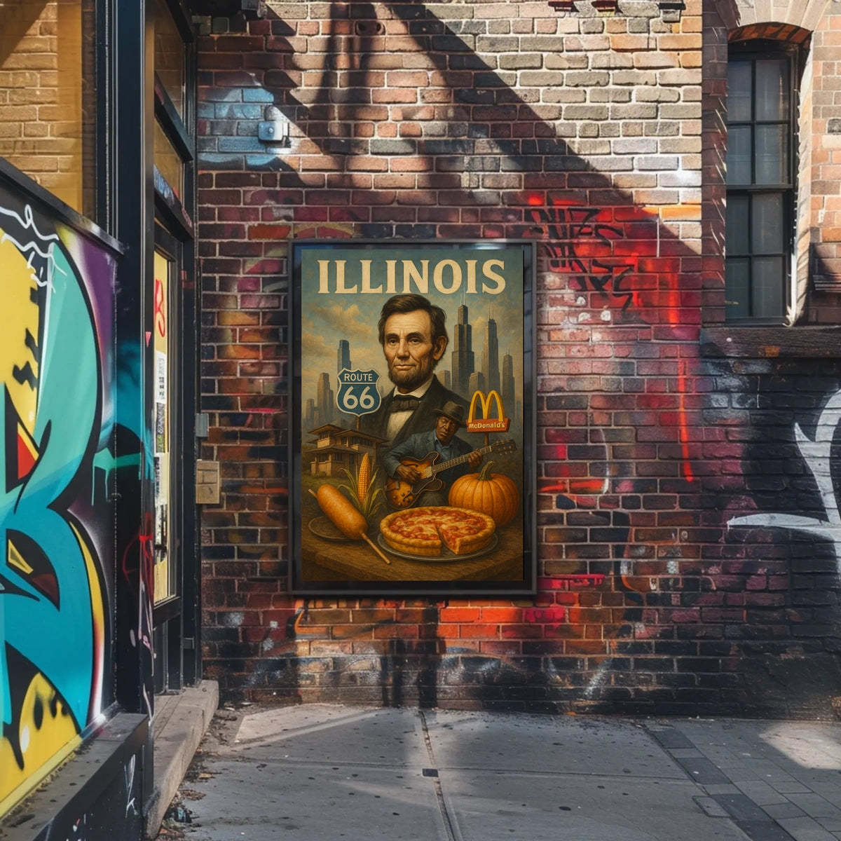 Illinois Heritage Poster