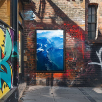 Majestic Mountain Range Poster