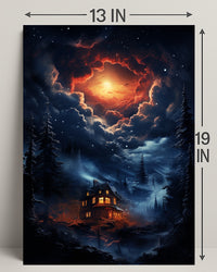 Enchanted Nightscape Poster