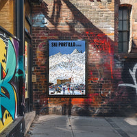 Ski Portillo Adventure Poster