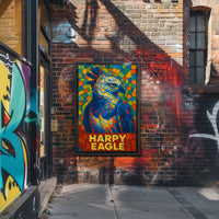 Harpy Eagle Mosaic Poster