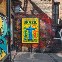Discover the Spirit of Brazil Poster