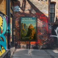 Meteora Monasteries Poster