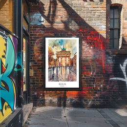 Berlin Architectural Splendor Poster