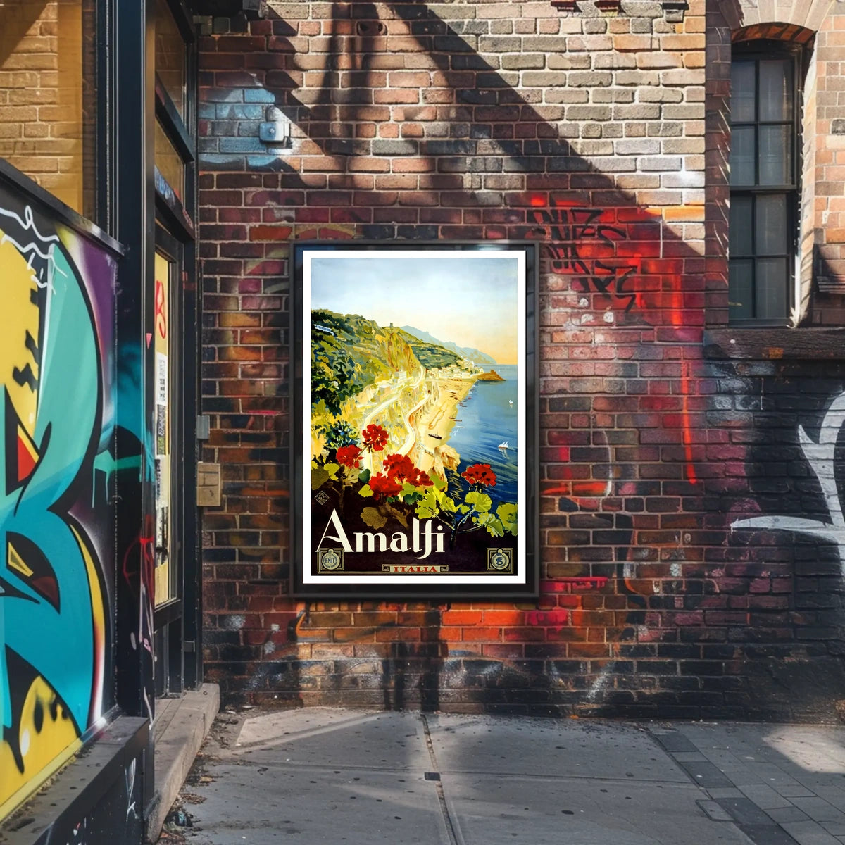 Amalfi Italia Poster