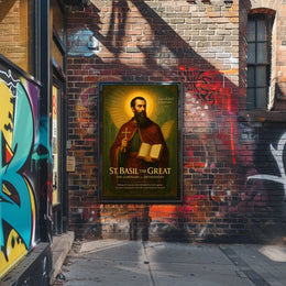 St. Basil The Great The Luminary Of Poster