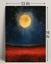 Celestial Nightscape Poster