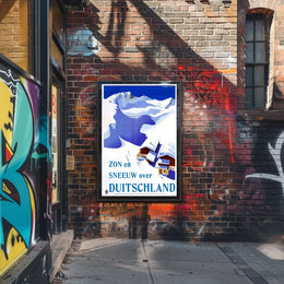 Sun And Snow Over Germany Poster