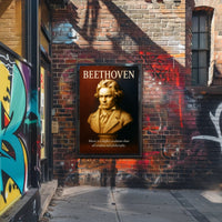 Beethoven Musical Genius Poster PosterGoat