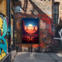 Journey Through The Desert Poster PosterGoat