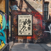 Jim Thorpe A Timeless Sports Legend Jim Thorpe Poster
