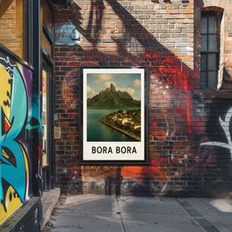 Bora Bora Paradise Poster
