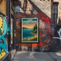 Lake Charlevoix NatureS Tranquil Poster