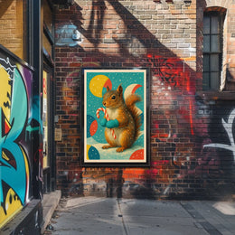 Squirrel Poster