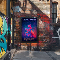 Orchid Mantis Mystic Hunter of Nature Poster