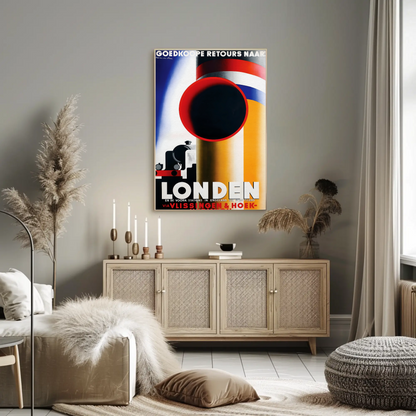 London Railway Travel Poster