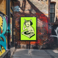 Dj Cat Vibes Poster
