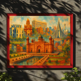 Architectural Wonders of Bangladesh Poster