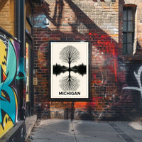 Michigan Reflection Poster