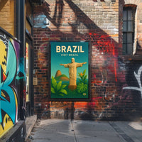 Discover Brazil Poster PosterGoat