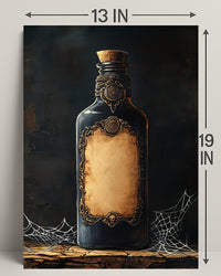 Mysterious Elixir Bottle Poster