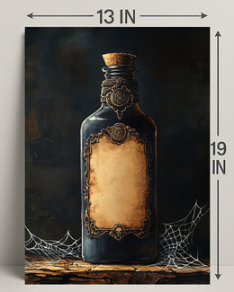 Mysterious Elixir Bottle Poster