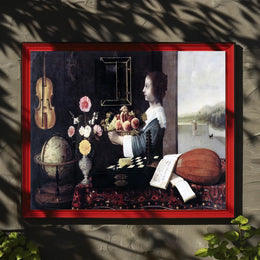 Renaissance Still Life Masterpiece: Cultural or Heritage Poster