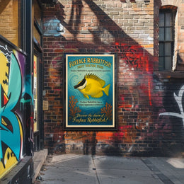 Discover the Charm of Foxface Rabbitfish Poster