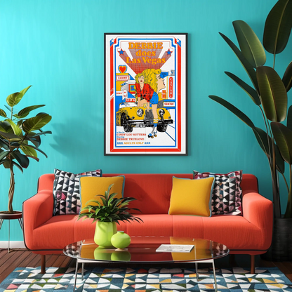 Vintage Poster Debbie Does Las Vegas