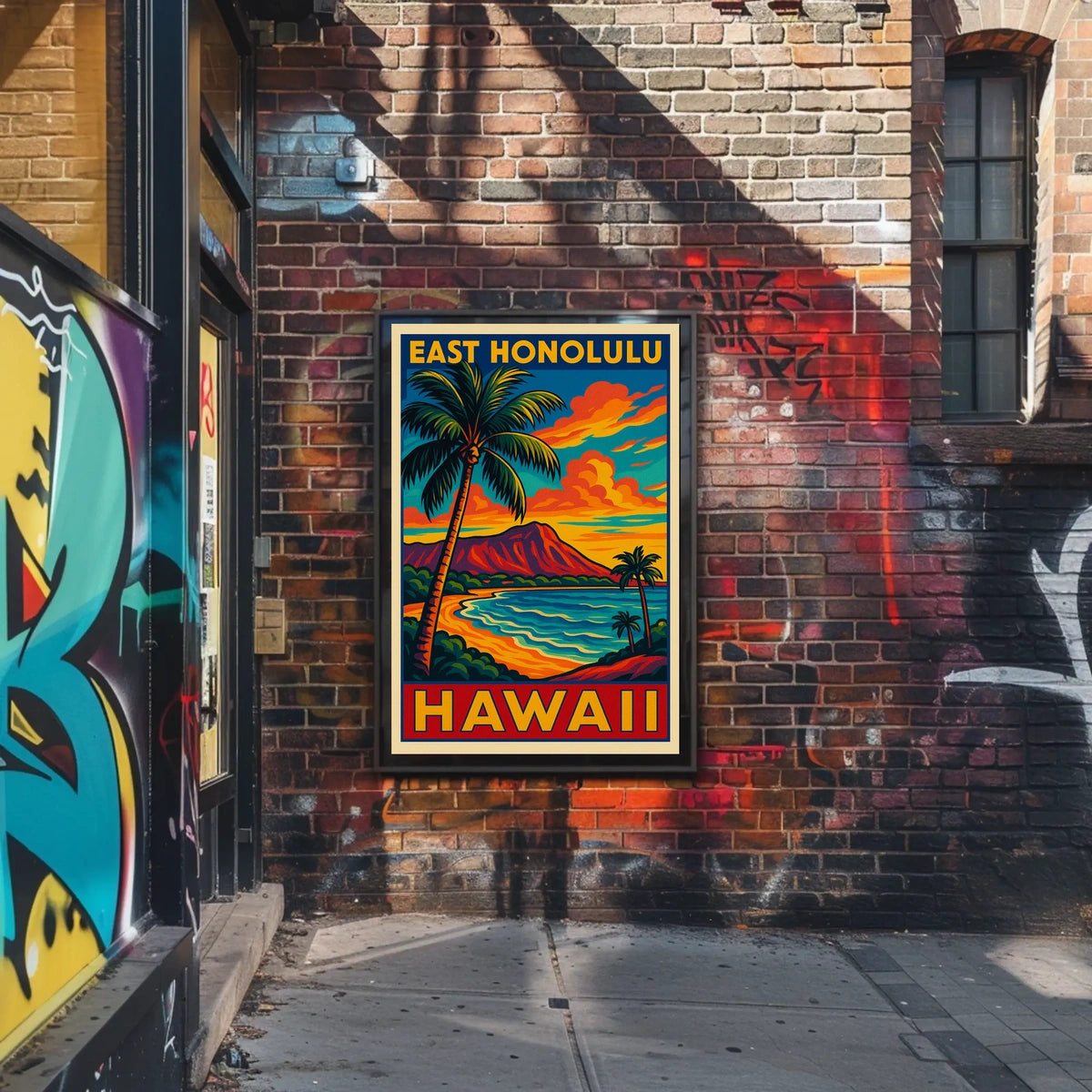 East Honolulu, Hawaii Poster